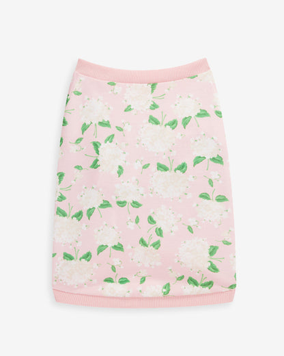 Draper James Pink Pink Hydrangea Print Sweatshirt