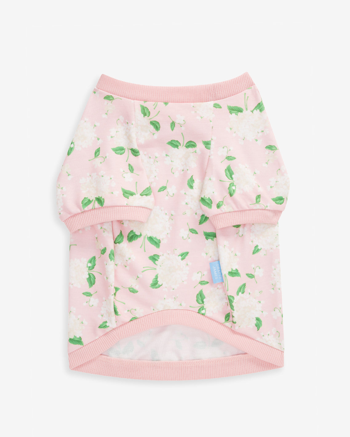 Draper James Pink Pink Hydrangea Print Sweatshirt