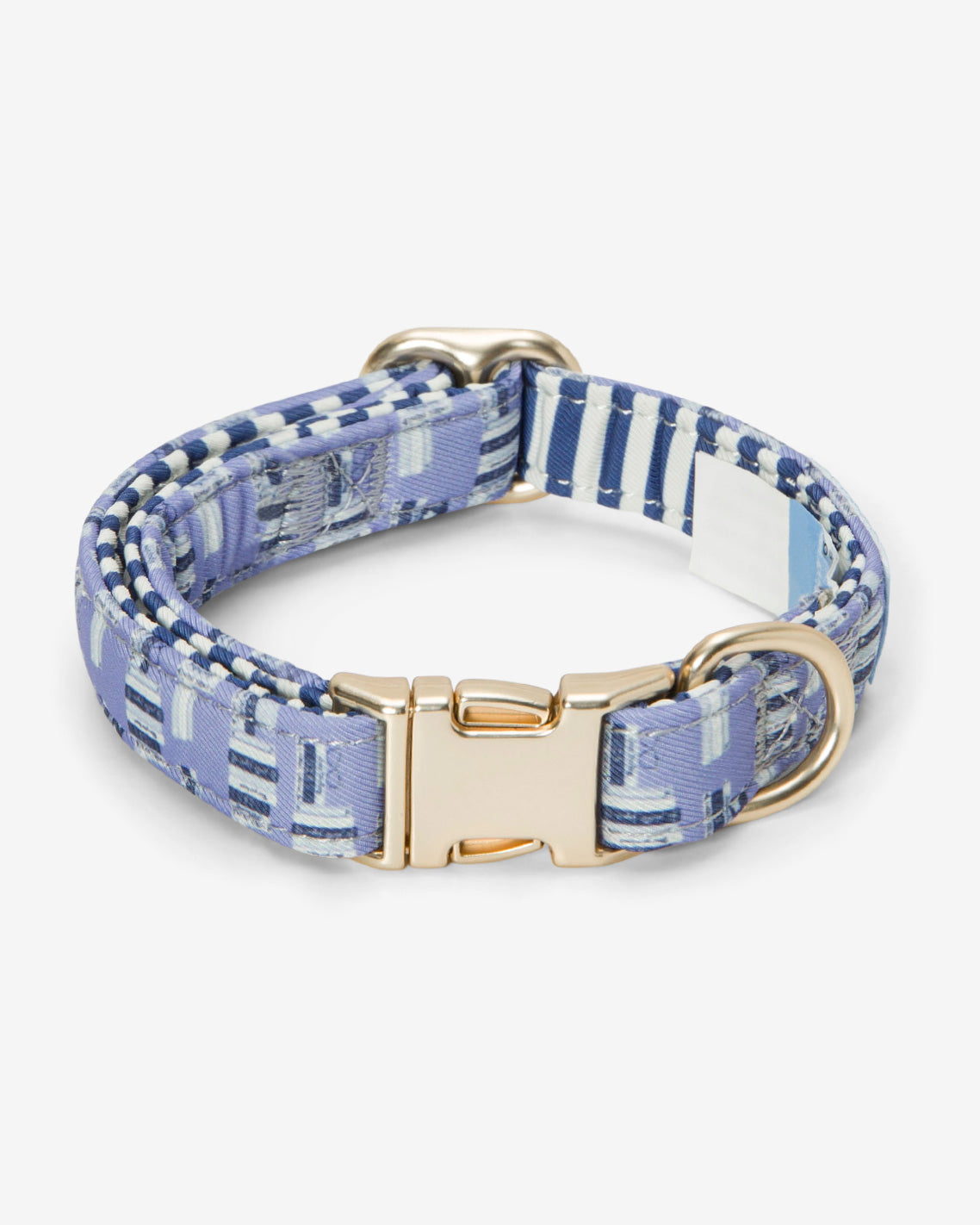 Draper James Blue Multi Blue Book Print Collar