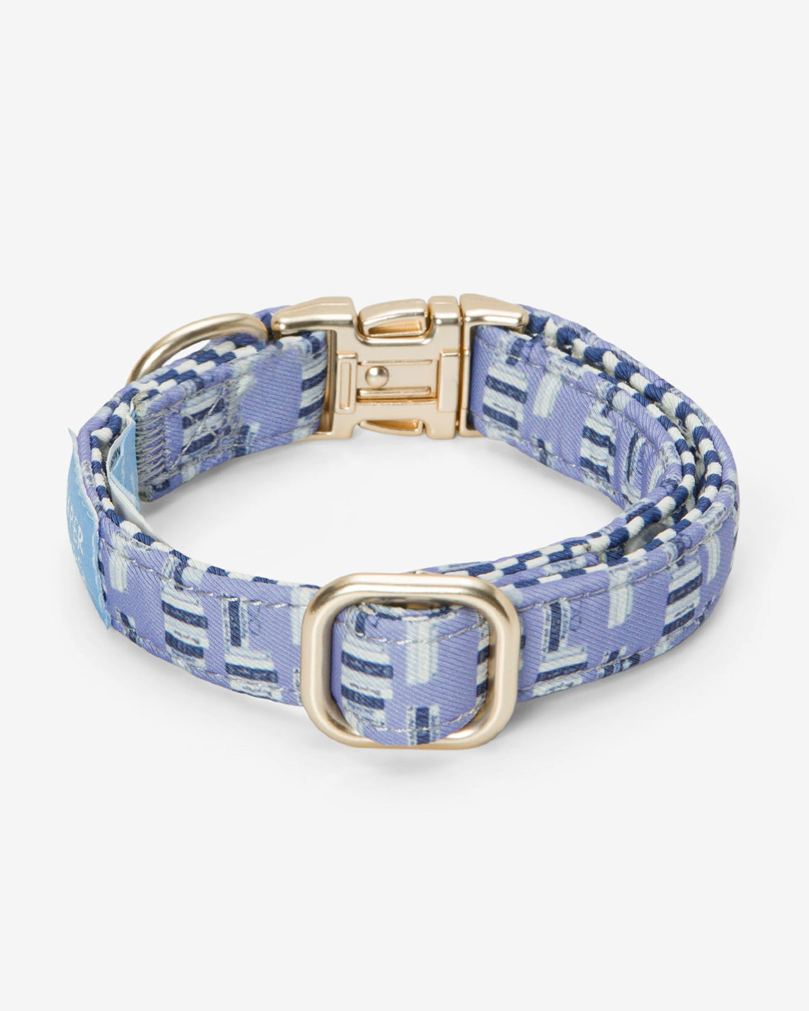 Draper James Blue Multi Blue Book Print Collar