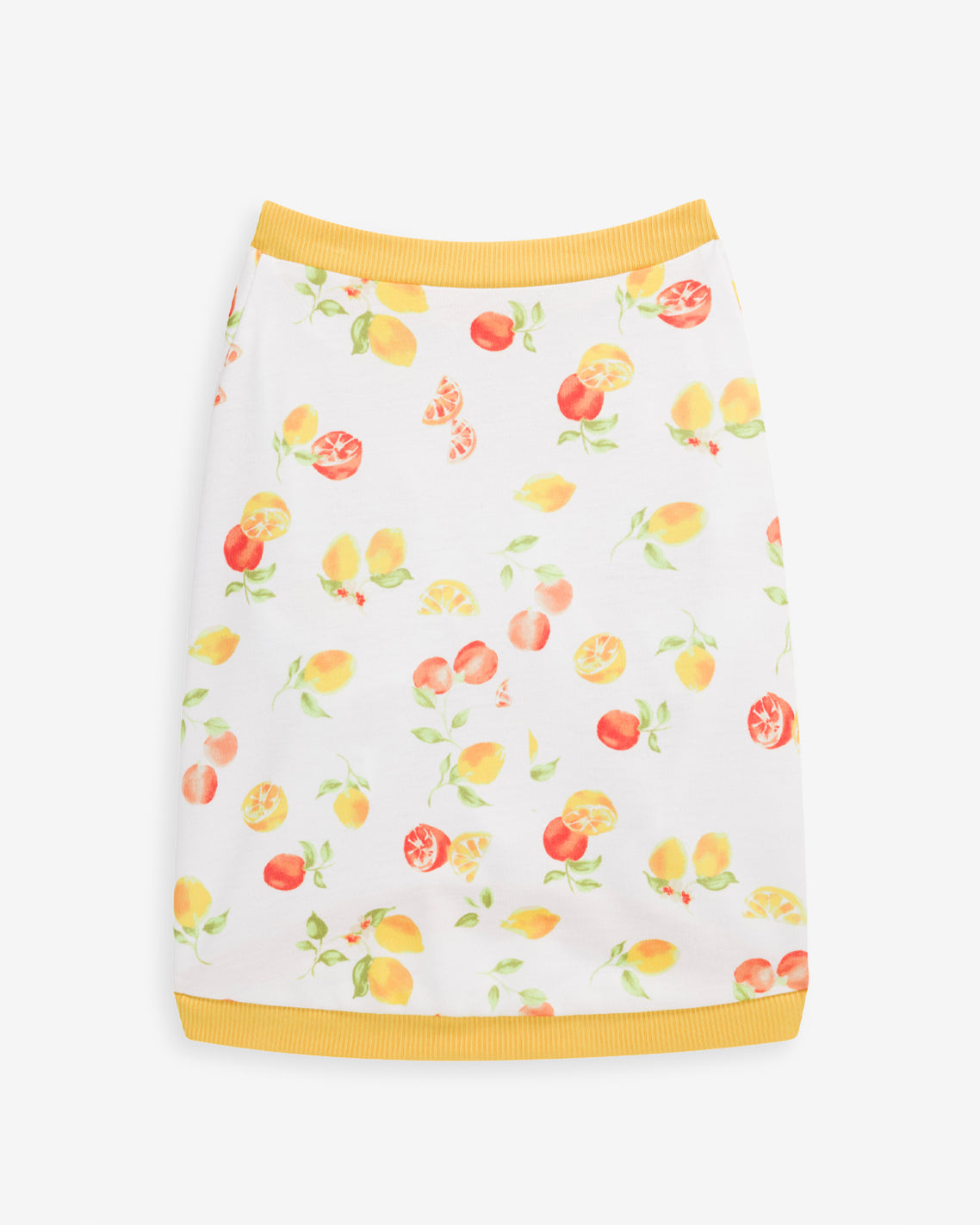 Draper James Magnolia White Multi White Watercolor Citrus Sweatshirt