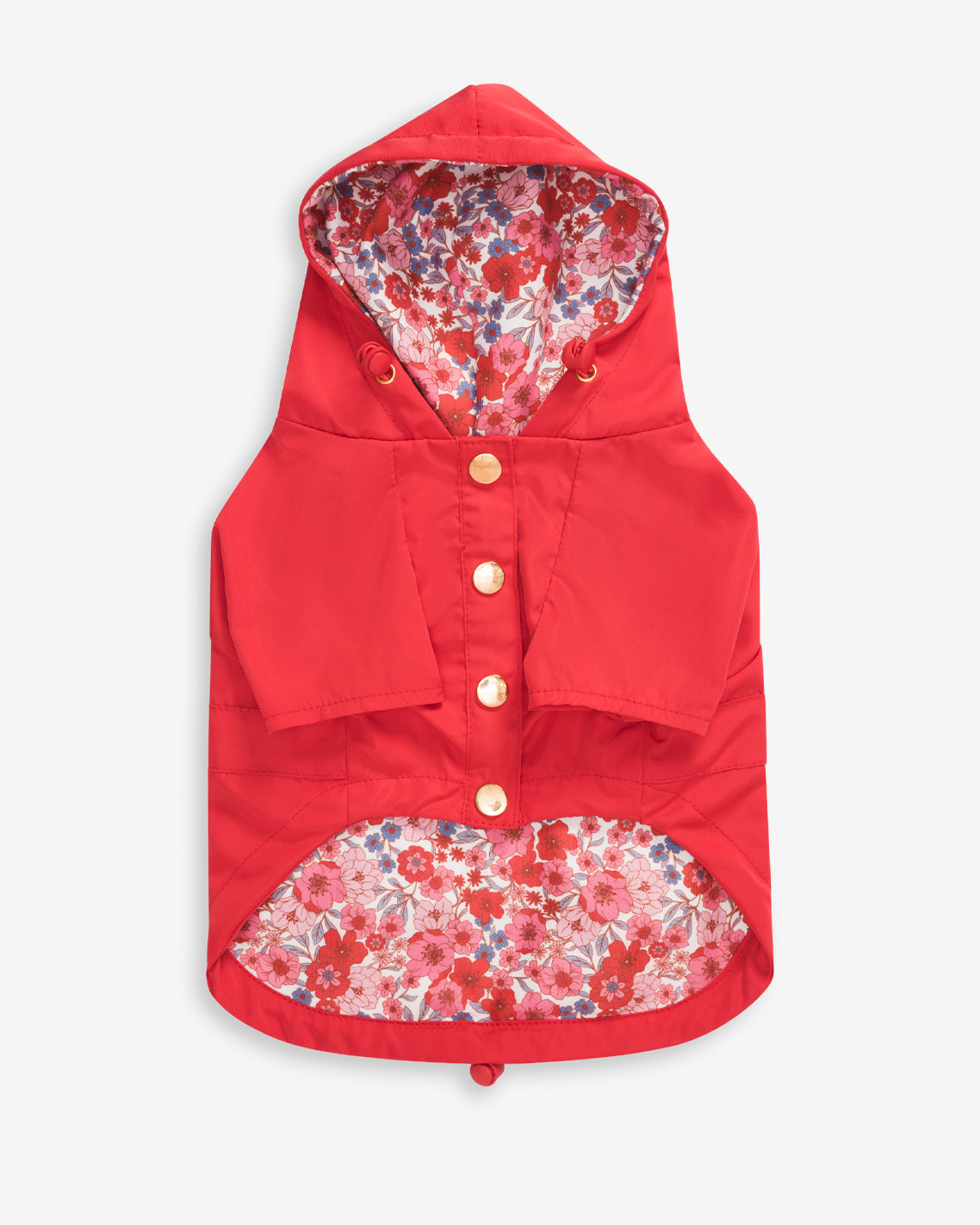Draper James Red Red Hooded Pocket Jacket