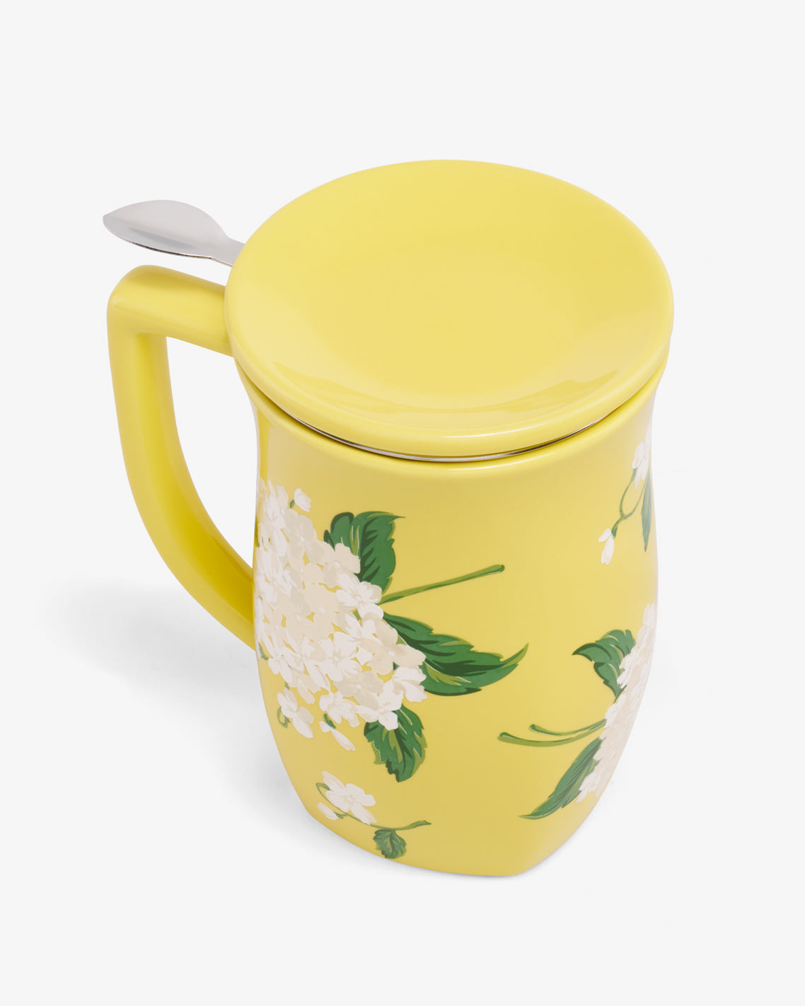Draper James Multicolor Hydrangea Fiore Steeping Cup with Infuser