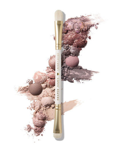 Draper James Multicolor Draper James x Laura Geller Dual-Ended Eyeshadow Brush