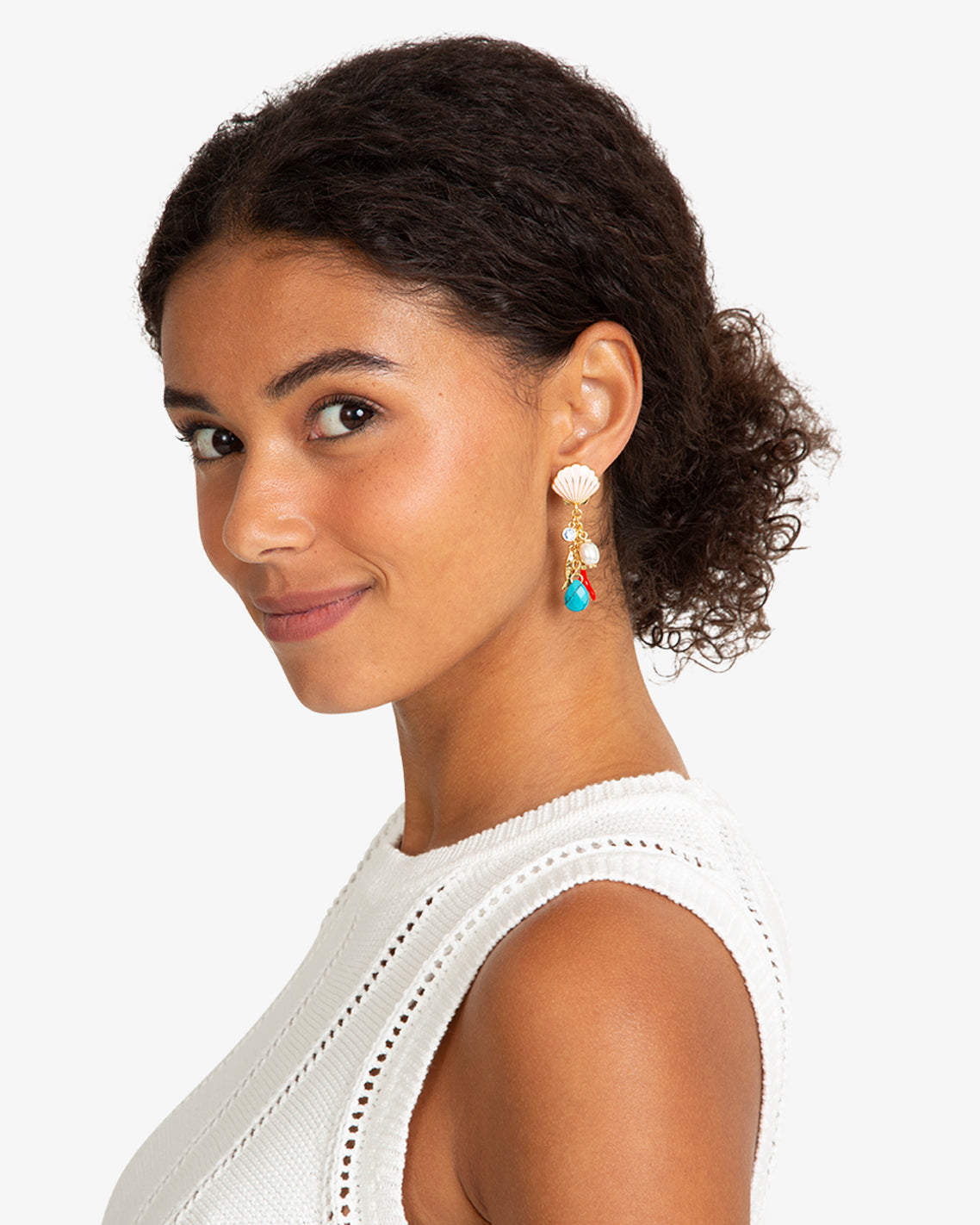 Draper James Multicolor Charm Studs
