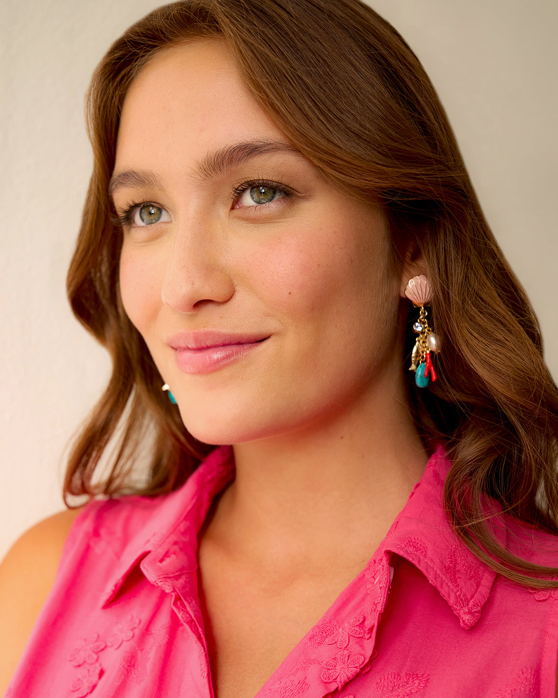 Draper James Multicolor Charm Studs