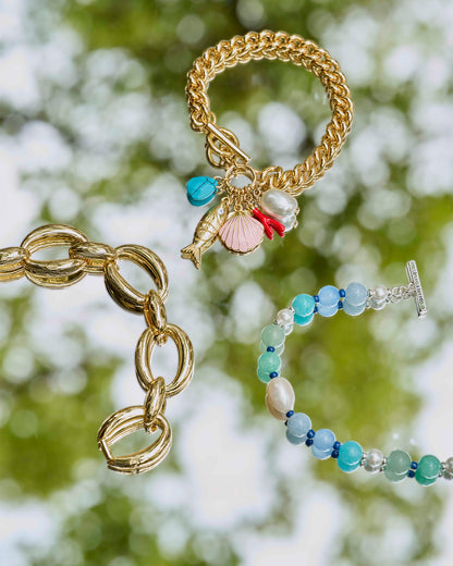 Draper James Multicolor Charm Bracelet