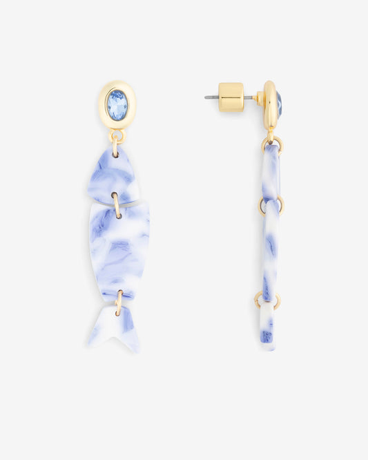 Draper James Blue Multi Acetate Fish Drops