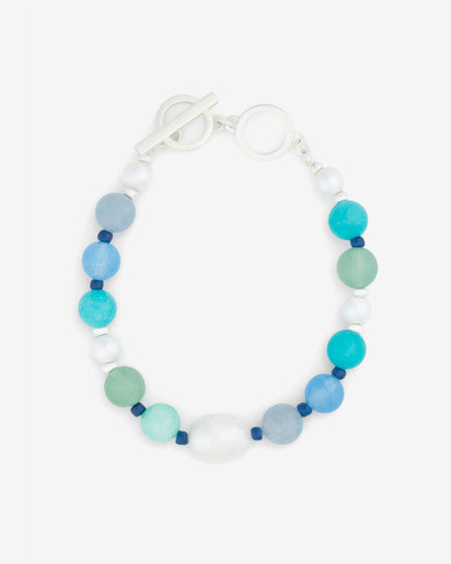 Draper James Blue Multi Ocean Bracelet