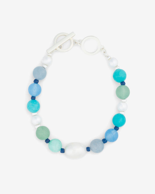Draper James Blue Multi Ocean Bracelet