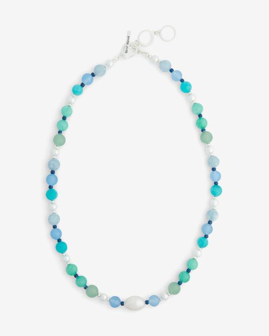 Draper James Blue Multi Ocean Necklace