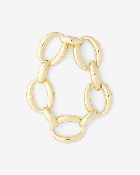 Draper James Gold Large Link Bracelet