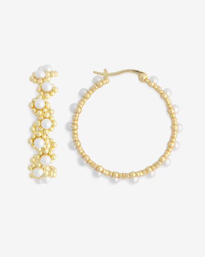 Draper James Gold Hoop Earrings