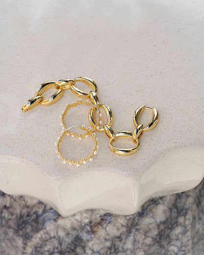 Draper James Gold Hoop Earrings