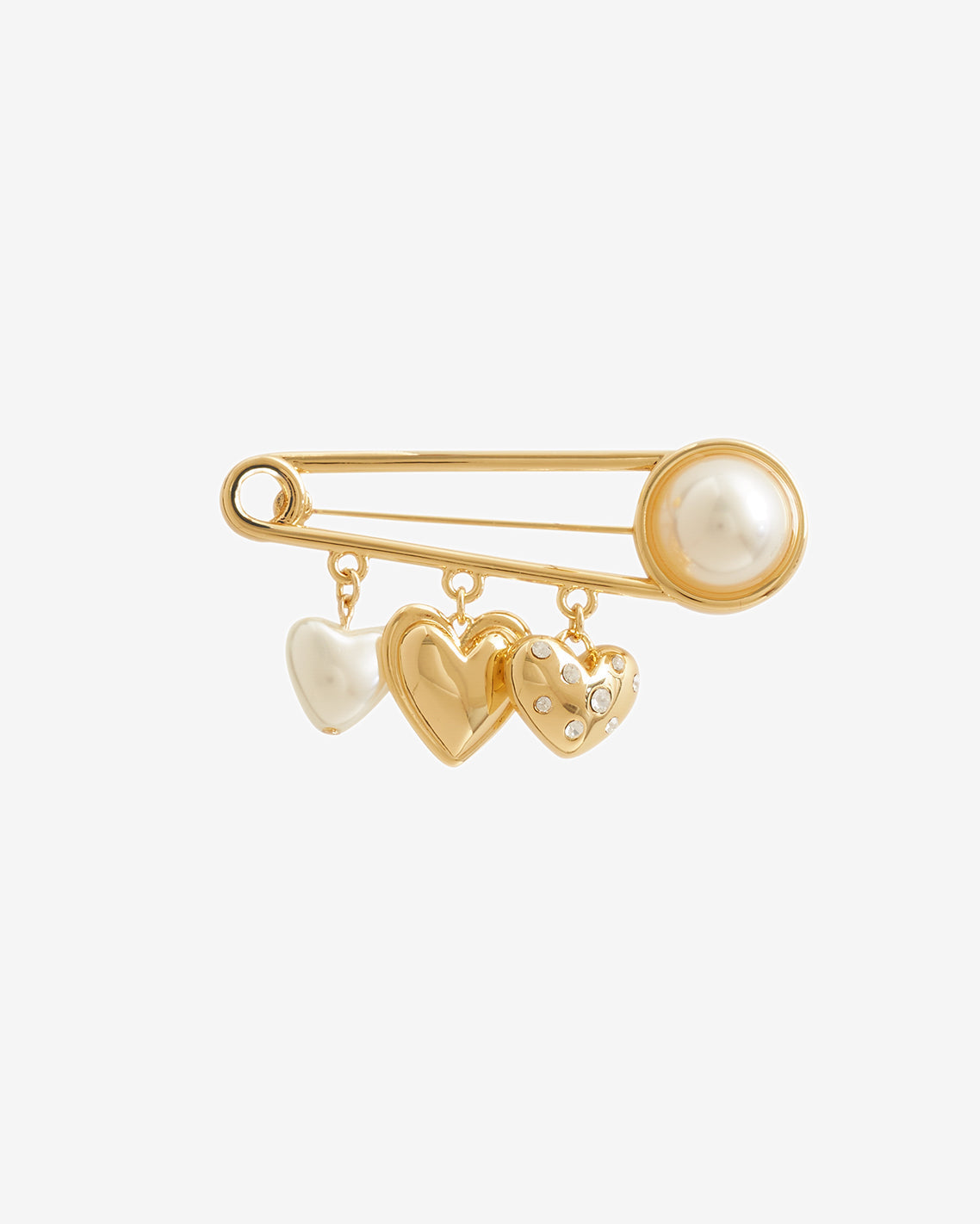 Draper James Gold Heart Brooch Pin | Women's Jewelry & Pins by Draper James