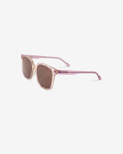 Draper James Pink Lilac Sunglasses in Lilac Stripe