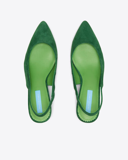 Draper James Green Calla Slingback in Green