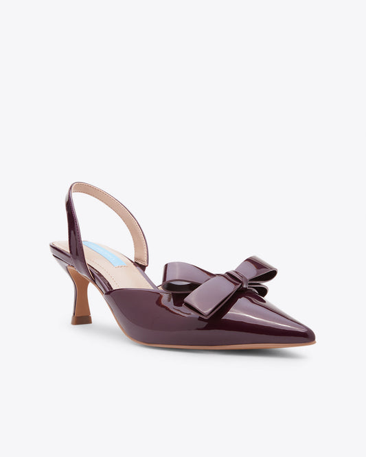 Draper James Purple Tessa Slingback Heel | Women's Shoes by Draper James