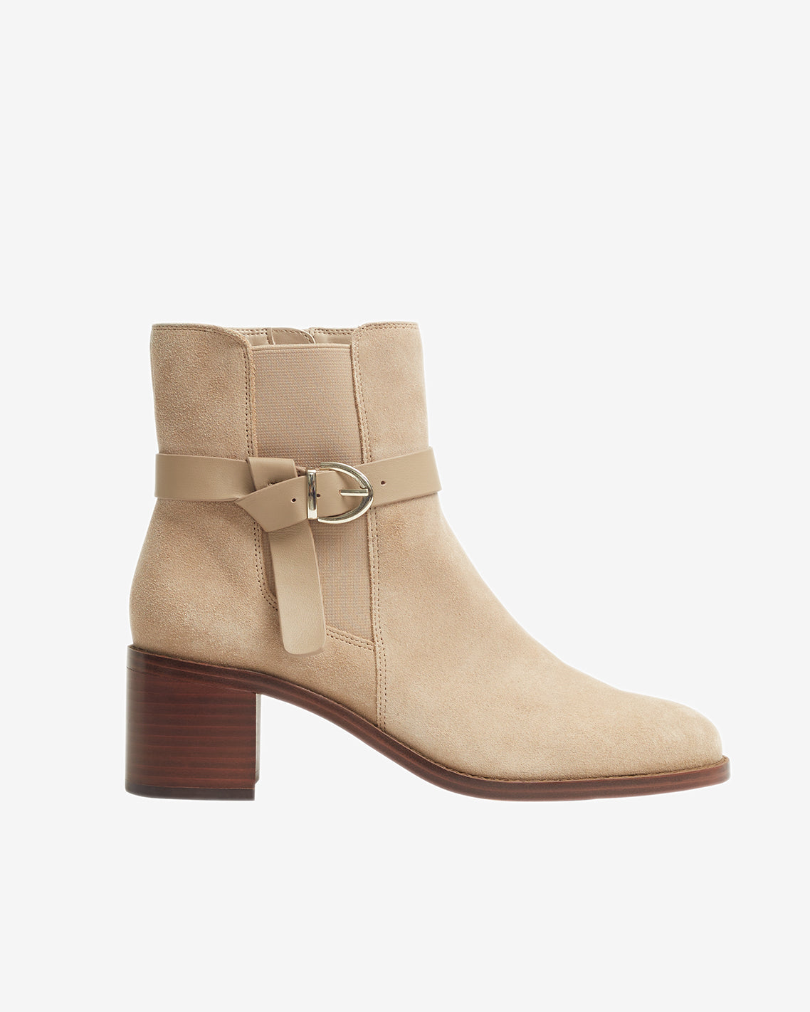 Draper James Taupe Nadia Suede Boots
