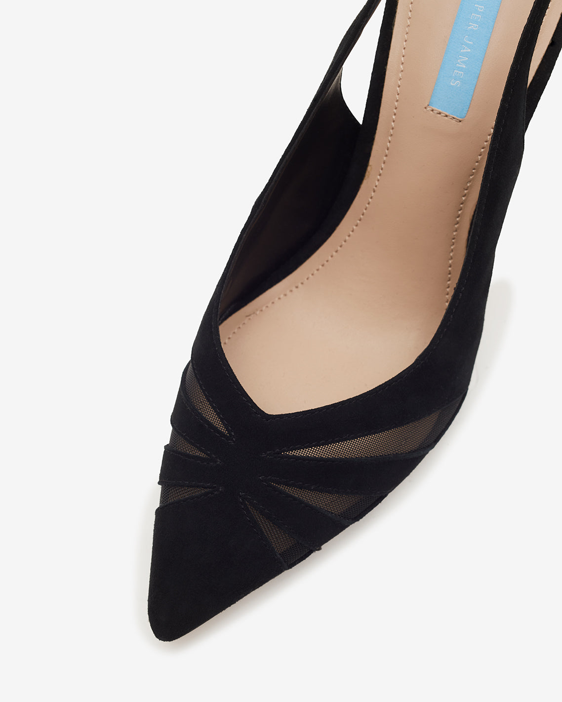 Draper James Belle Meade Black Atlas Heel | Women's Heels & Dress Shoes by Draper James