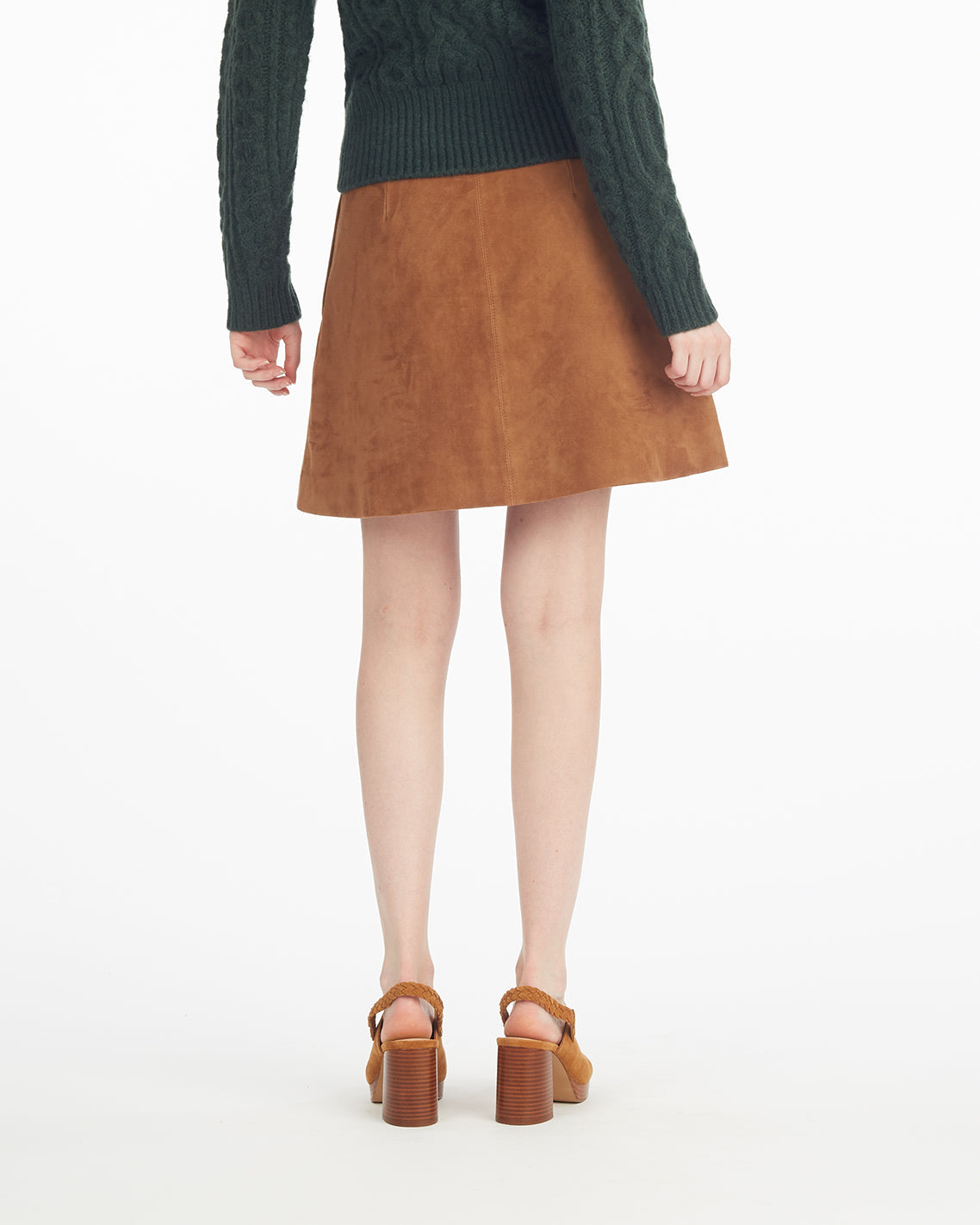 Draper James Cognac Nima Clog Heel | Women's Clog Heels by Draper James