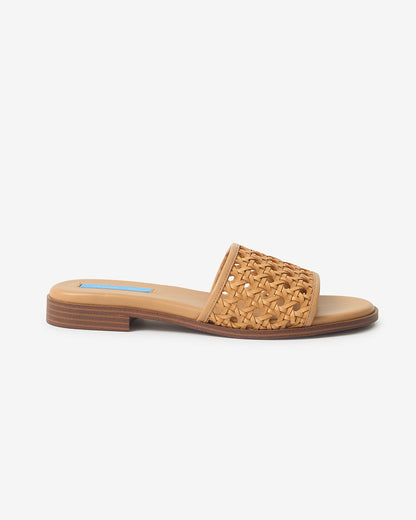 Draper James Natural Rattan Sandal | Women's Woven Sandals by Draper James