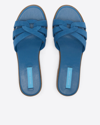 Draper James Blue Andy Sandal in Blue