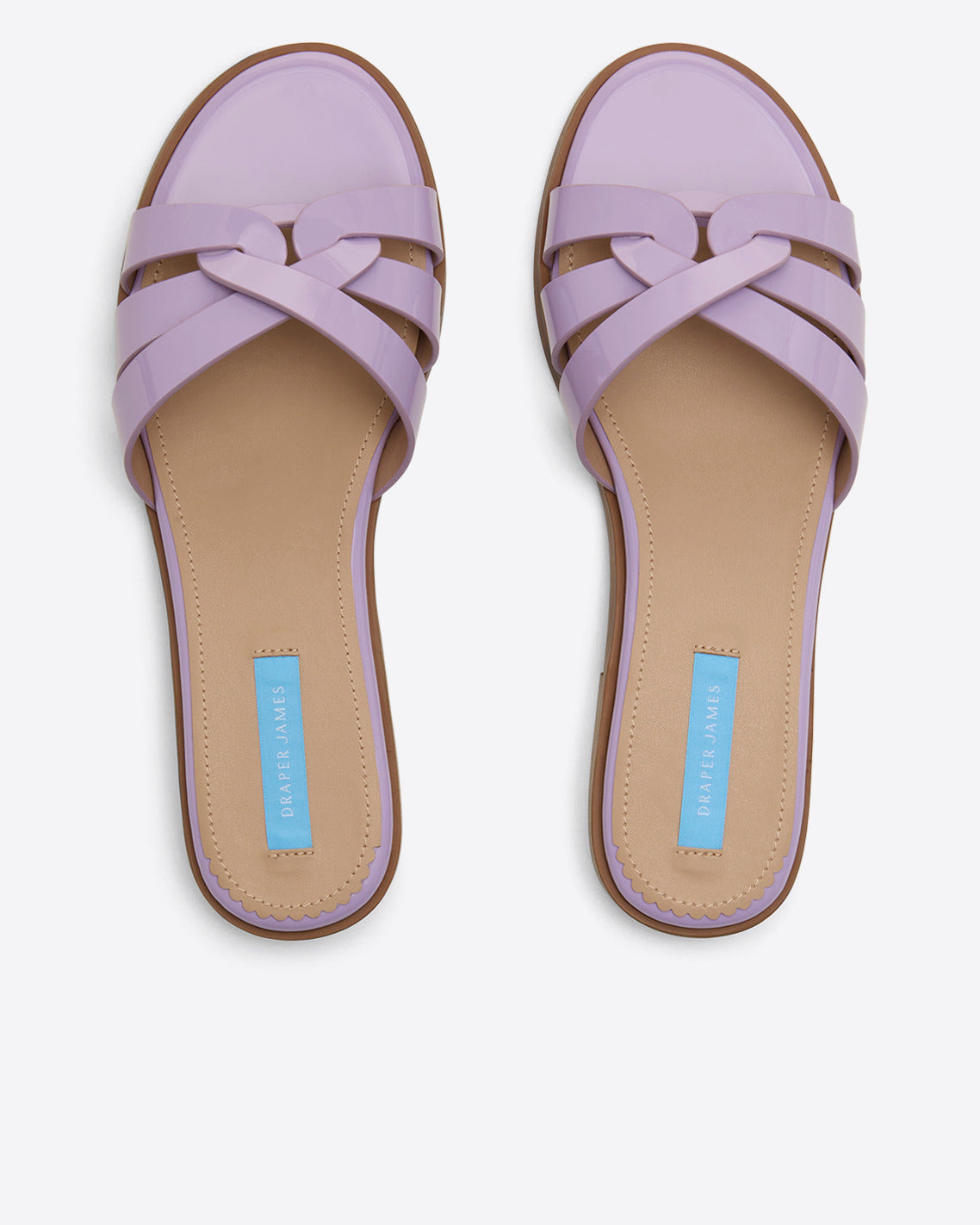 Draper James Purple Andy Sandal in Purple