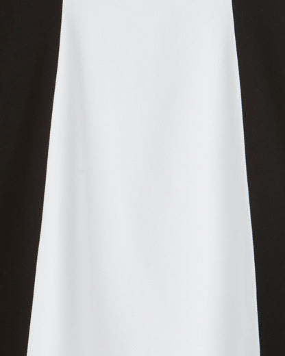 Draper James Black Genevieve Midi Dress in Black and White