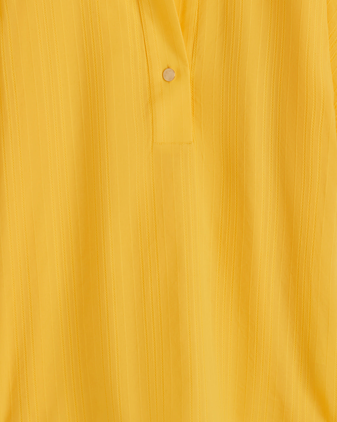 Draper James Yellow Logan Top in Cotton Dobby