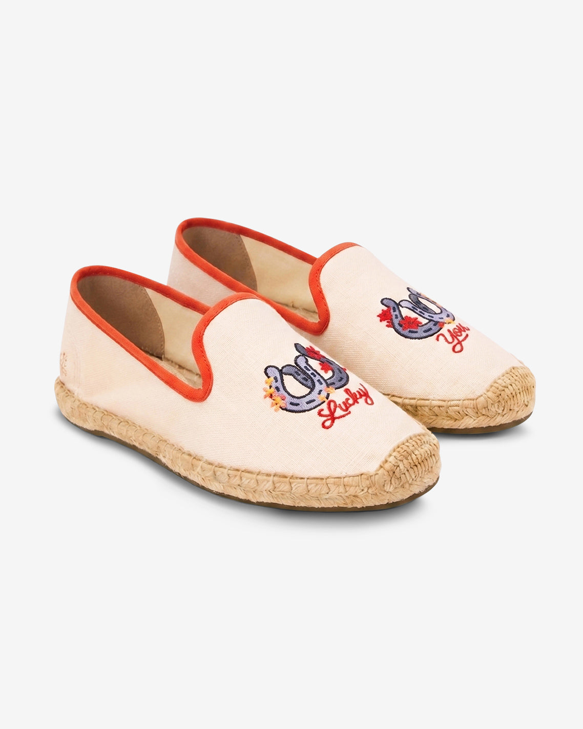 Draper James Natural Soludos Lucky You Espadrilles