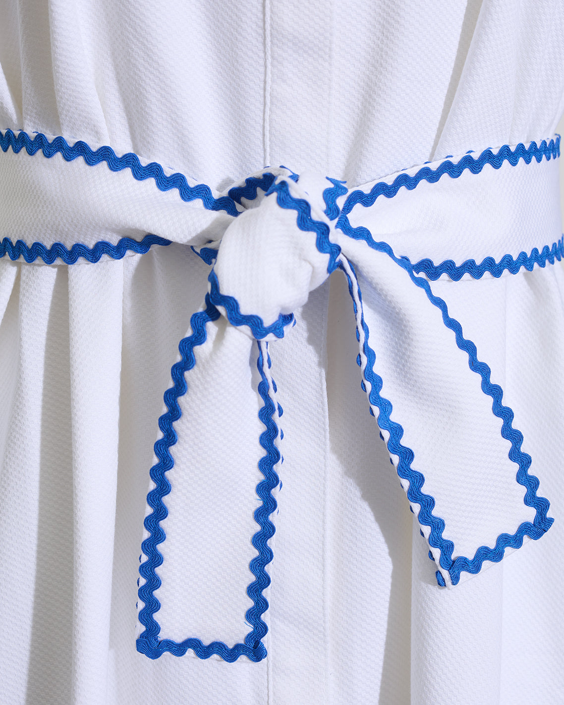 Draper James Magnolia White Gracie Mini Dress in Ric Rac