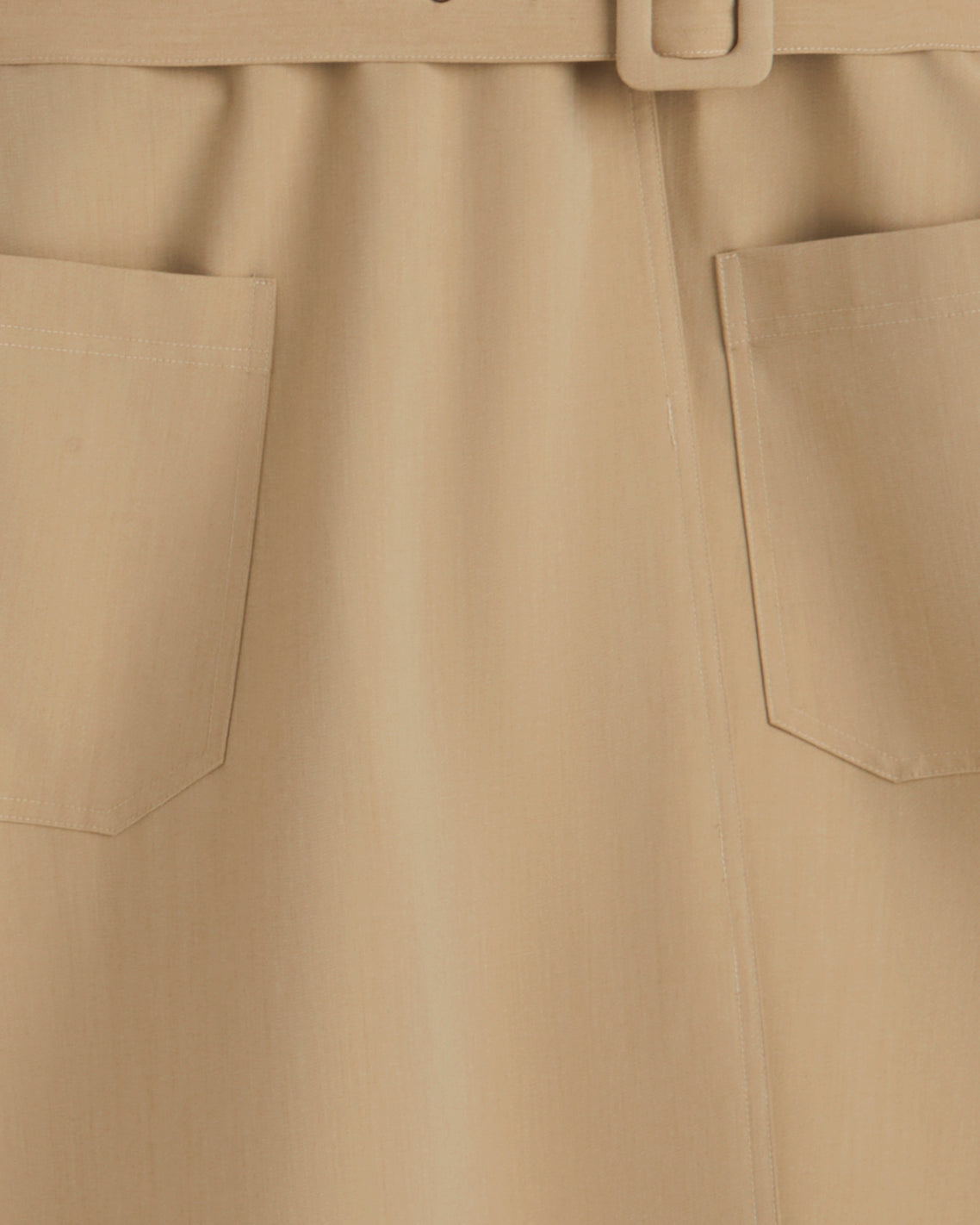 Draper James Brown Tatum Midi Shirtdress in Croissant