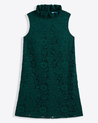 Draper James Evergreen Lindsay Sleeveless Shift Dress in Lace