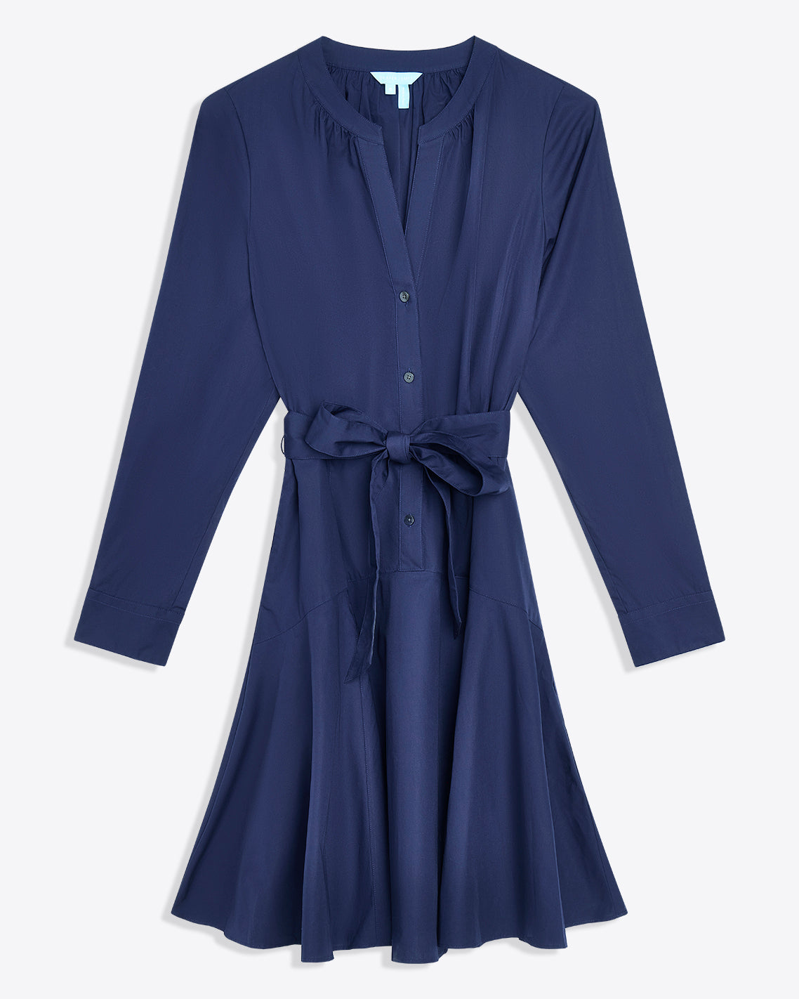 Draper James Navy Imogen Mini Shirtdress