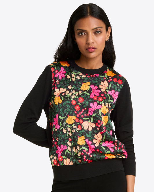 Draper James Retro Floral Clara Top | Women's Blouses & Tops by Draper James