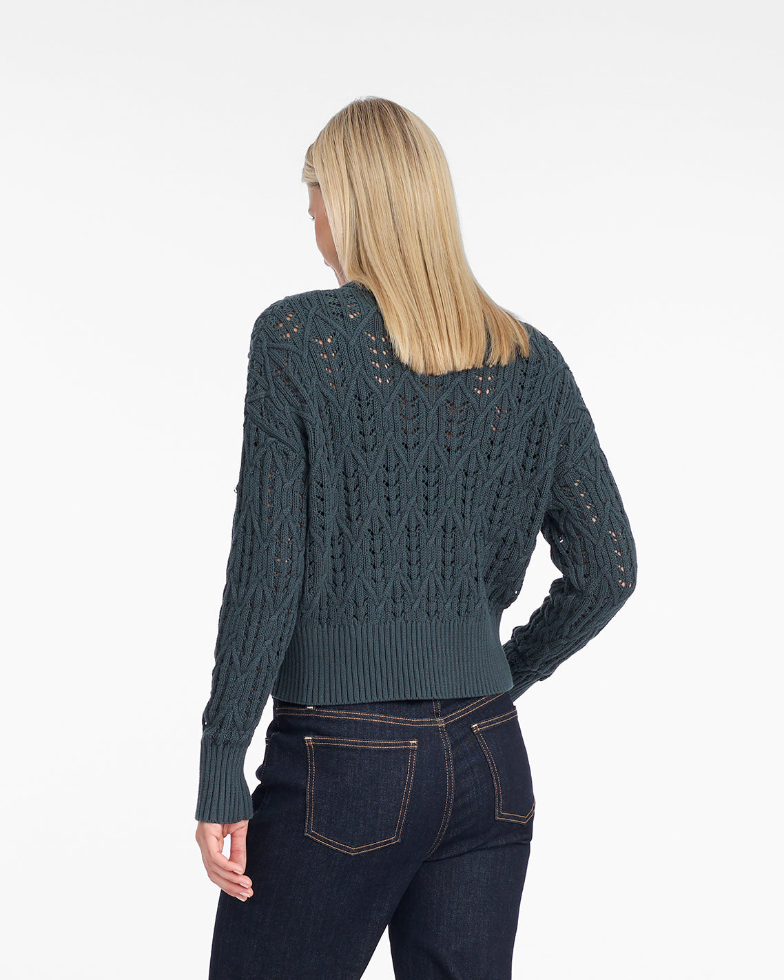 Draper James Green Women's Cardigan | Cozy Knit Cardigans by Draper James
