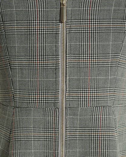 Draper James Glen Plaid Mae Love Circle Dress