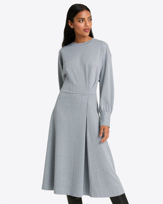 Draper James Grey Maxine Sweater Dress | Women's Knit Dresses