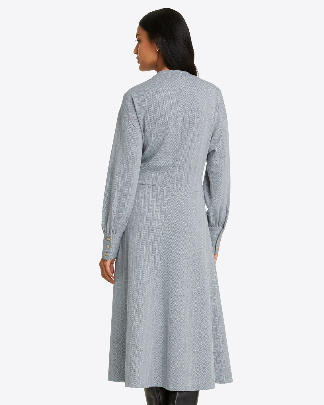 Draper James Grey Maxine Sweater Dress | Women's Knit Dresses