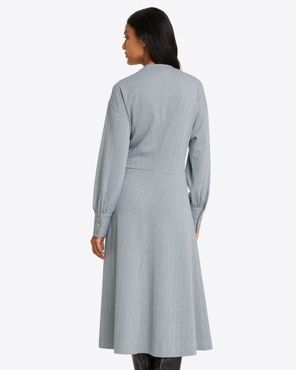 Draper James Grey Maxine Sweater Dress | Women's Knit Dresses