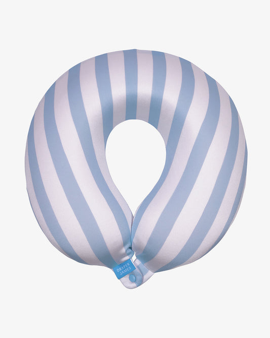 Draper James Multistripe Neck Pillow in Print | Travel Gear by Draper James