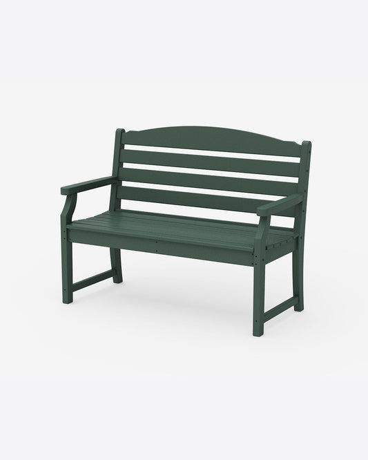 Draper James Forest Savannah 48" Bench in White
