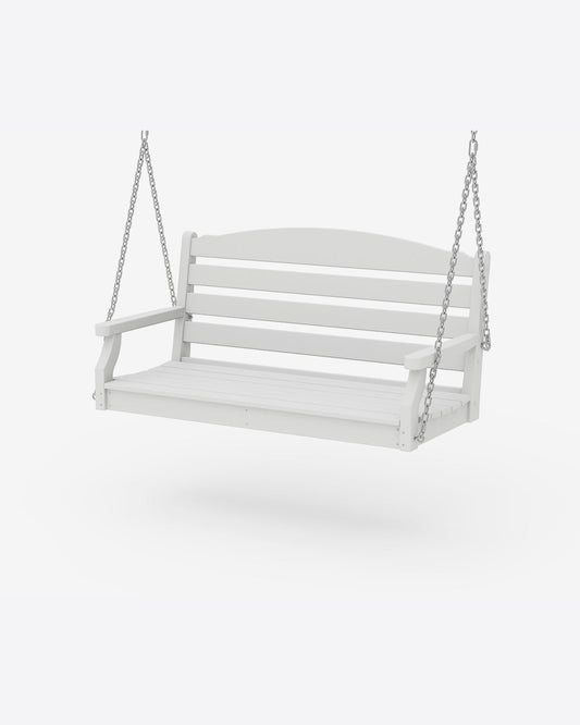 Draper James White Savannah 48" Swing in Blue