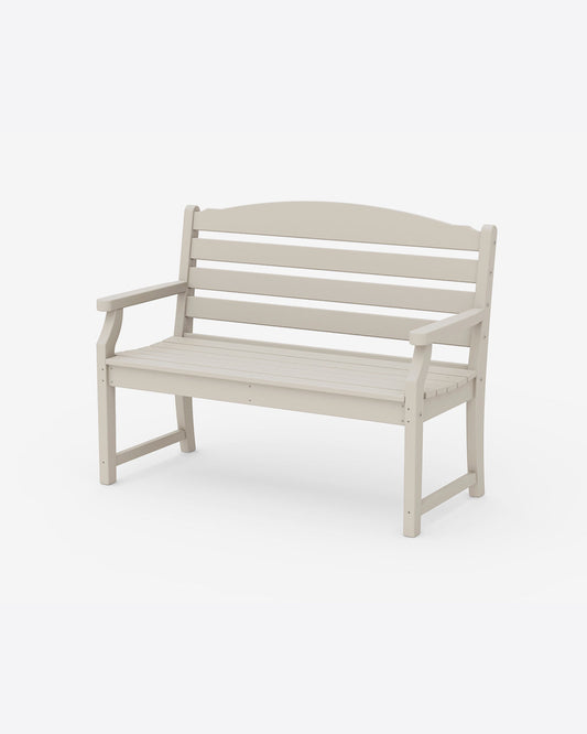 Draper James Sand Savannah 48" Bench in Blue