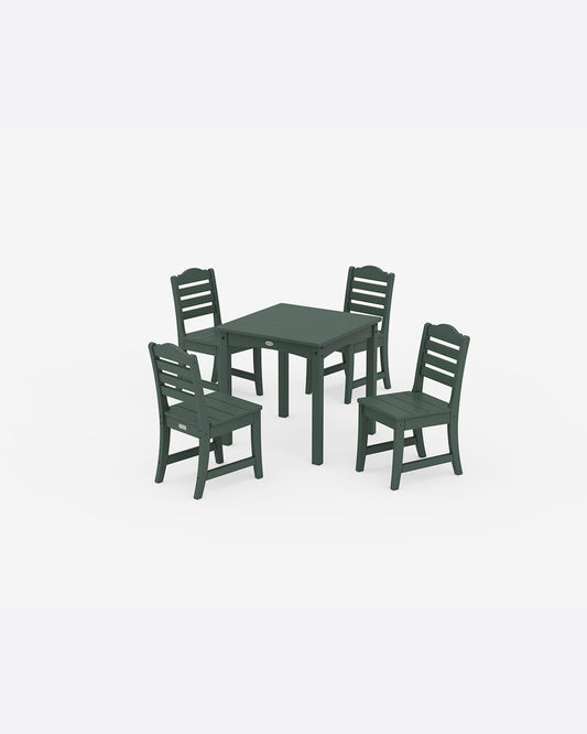 Draper James Forest Savannah Kids 5-Piece Dining Set in Natural