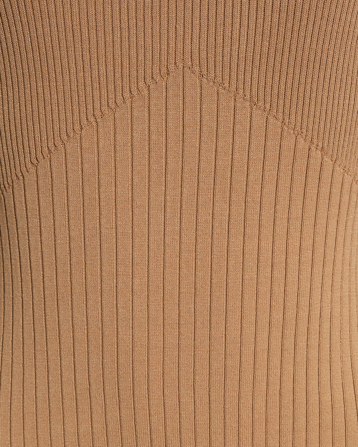 Draper James Chestnut Lennox Mockneck Ribbed Knit Dress in Chestnut