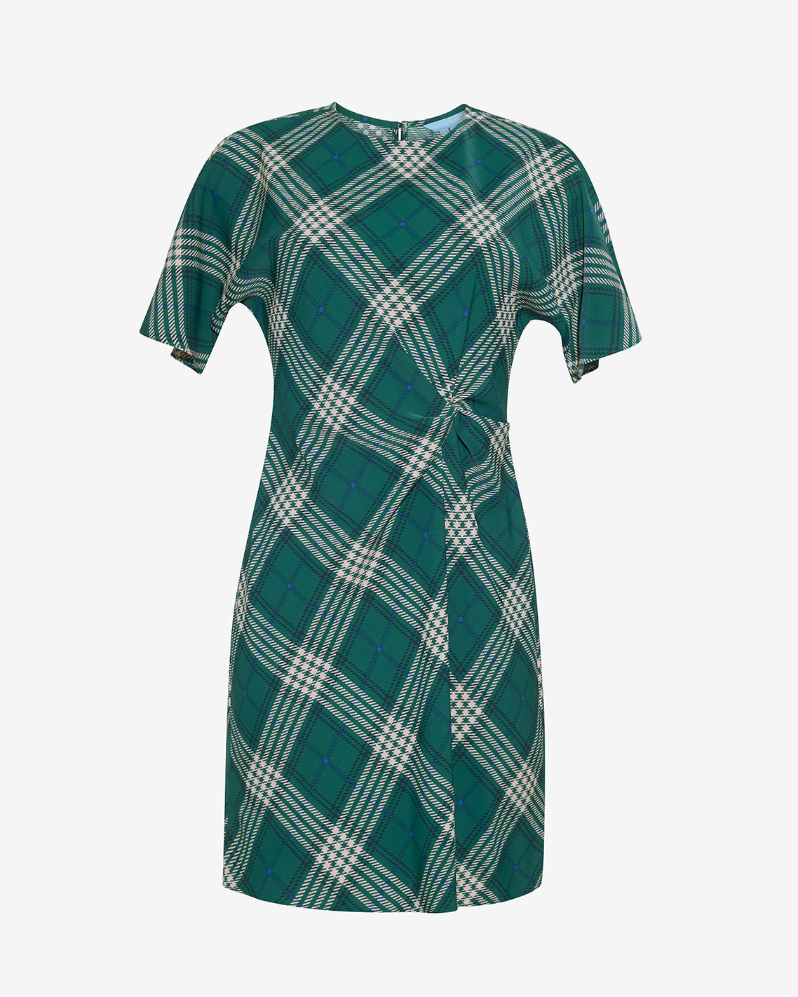 Draper James Green Multi Every Mini Dress in Plaid
