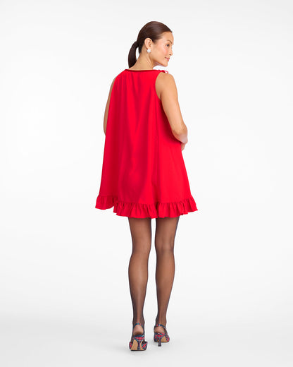 Draper James Berry Alora Sleeveless Dress in Berry
